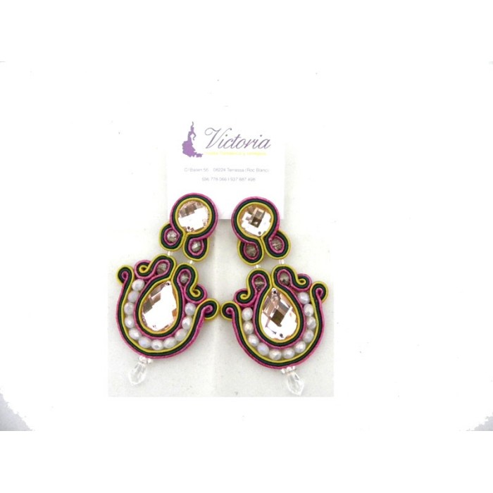 PENDIENTE SOUTACHE 2