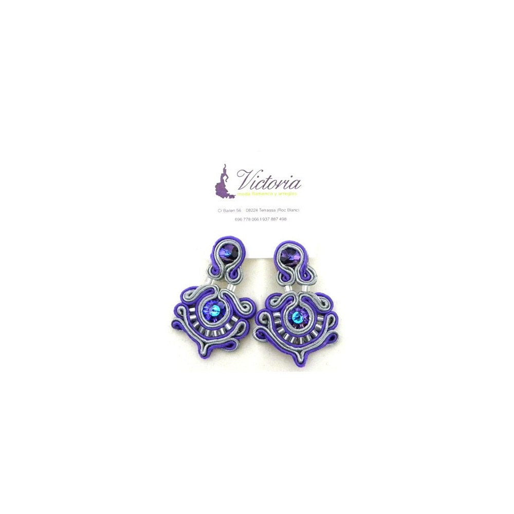 PENDIENTE SOUTACHE 5