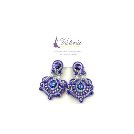 PENDIENTE SOUTACHE 5