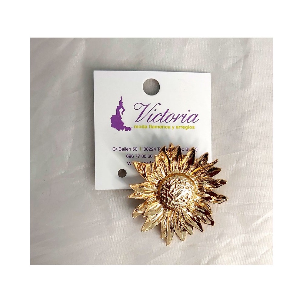 BROCHE GIRASOL