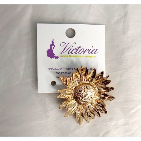 BROCHE GIRASOL