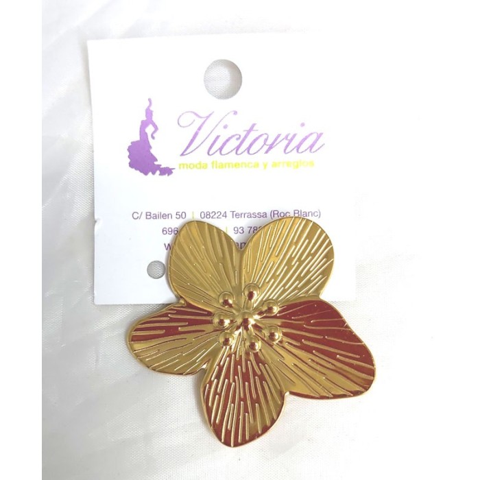 BROCHE FLOR LILA