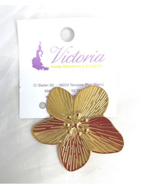 BROCHE FLOR LILA