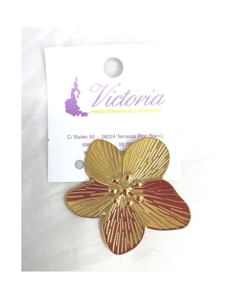 BROCHE FLOR LILA