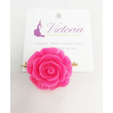 BROCHE ROSA GRANDE